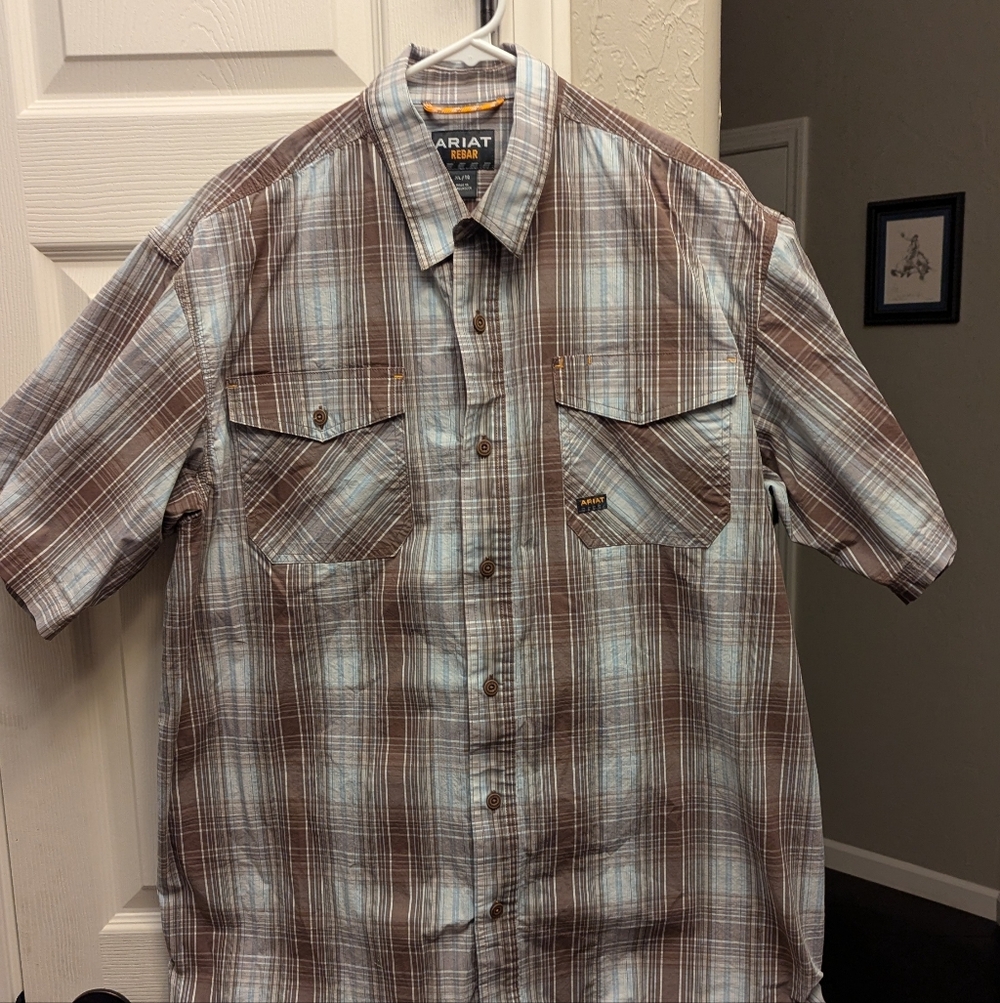 Ariat Rebar Outdoor Work Performance Shirt